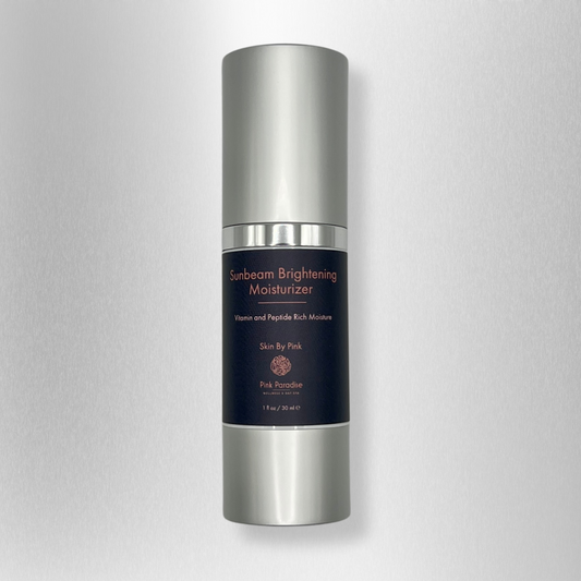 sunbeam brightening moisturizer Vitamin and peptide rich