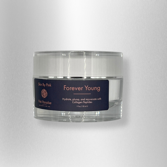 forever young skincare Hydrate Plump Rejuvenate with Collagen Peptides