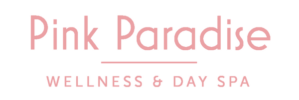 pink paradise wellness and day spa logo