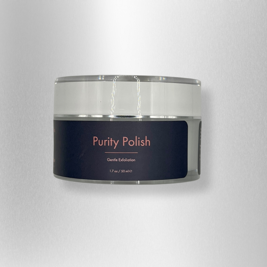 purity polish Gentle Exfoliation pink paradise